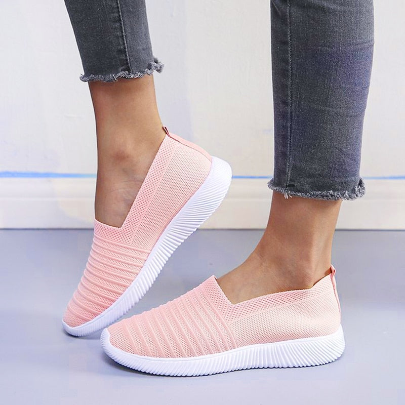 2021 Women Sneakers Fashion Socks Shoes Casual White Sneakers Summer knitted Vulcanized Shoes Women Trainers Tenis Feminino