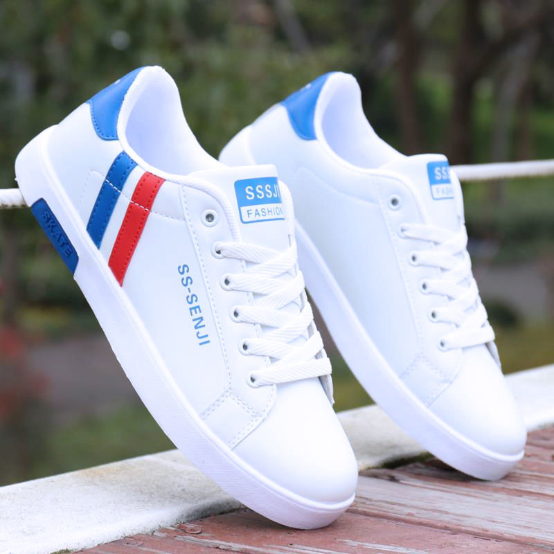 2021 Autumn Men Casual Shoes Winter Men&#39;s Board Shoes Light Sports Shoes Men Tennis Sneaker Soft White Shoes Male Flat Shoes