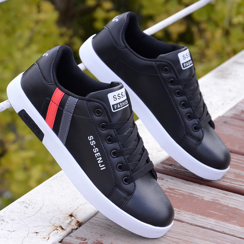 2021 Autumn Men Casual Shoes Winter Men&#39;s Board Shoes Light Sports Shoes Men Tennis Sneaker Soft White Shoes Male Flat Shoes